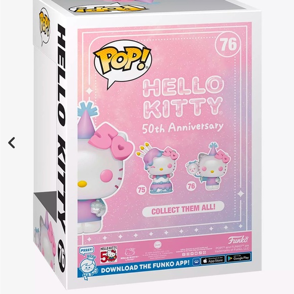 NIB hello kitty 50th balloon #76 funko pop - Picture 2 of 7